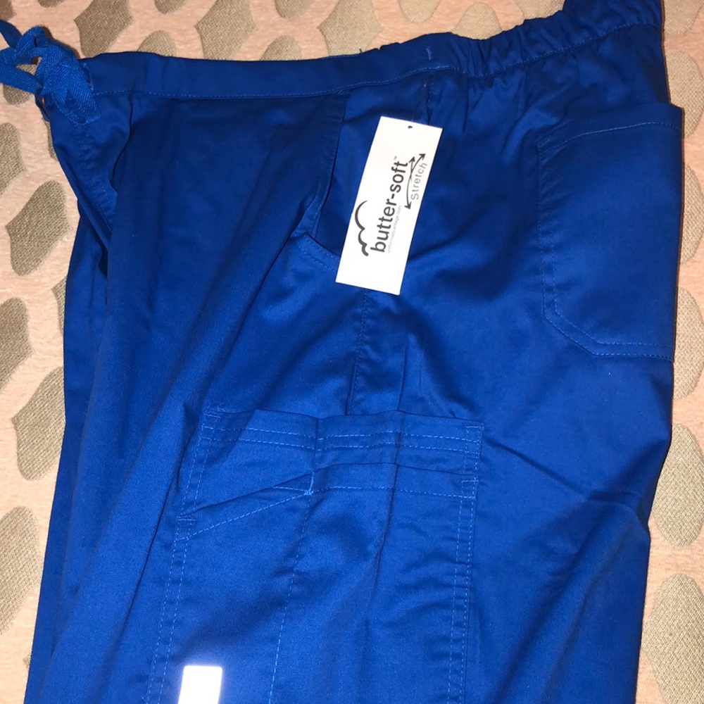 Buttersoft Royal Blue Scrub Pants